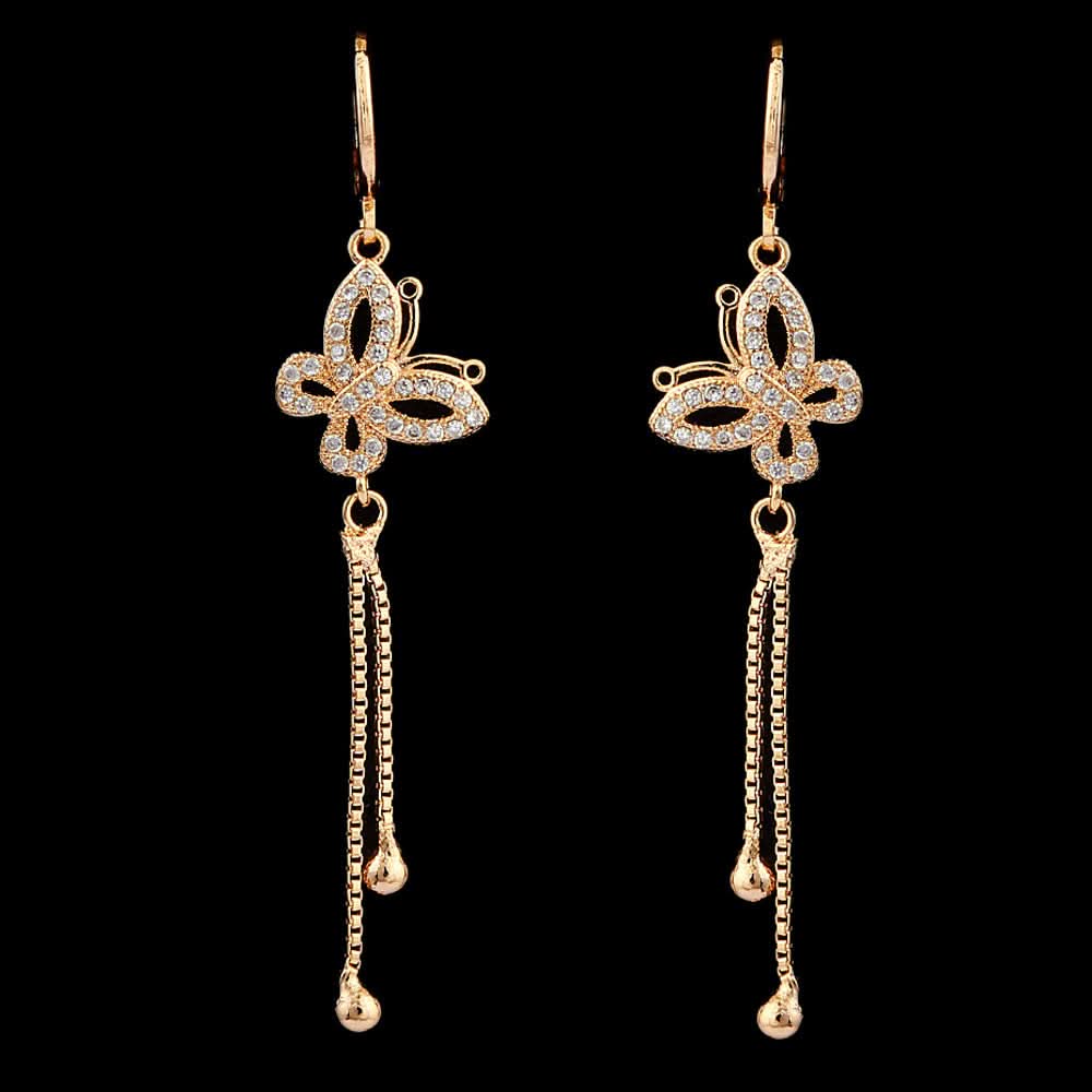 Women's Zarqoon Ear Tops - Golden, Women, Earrings & Tops, Chase Value, Chase Value