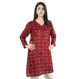 Mahnoor Printed Un-Stitched 1pcs Cotton Kurti - 03, Women, Unstitched Kurti, United Textiles, Chase Value