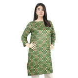 Mahnoor Printed Un-Stitched 1pcs Cotton Kurti - 09, Women, Unstitched Kurti, United Textiles, Chase Value