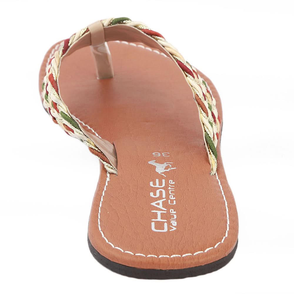 Women's Slipper (L-44) - Fawn, Women, Slippers, Chase Value, Chase Value