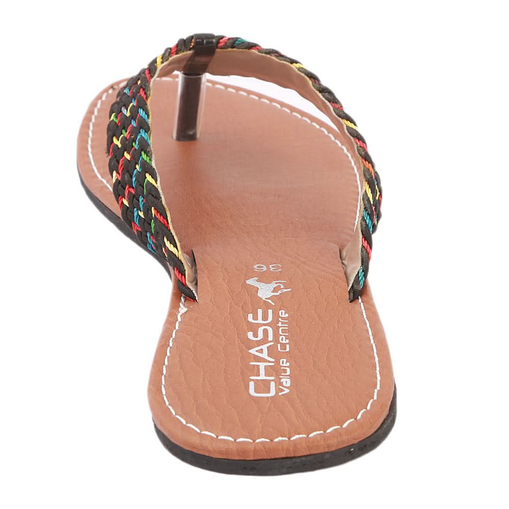 Women's Slipper (L-44) - Black, Women, Slippers, Chase Value, Chase Value