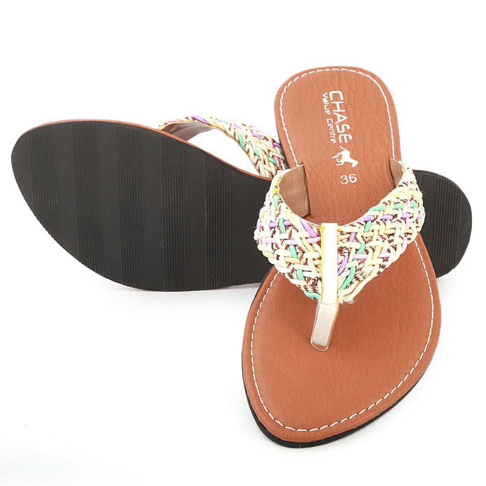 Women's Slipper (L-44) - White, Women, Slippers, Chase Value, Chase Value