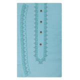Men's Mashriq Embroidered Un-Stitched Suit - Light-Blue, Men, Unstitched Fabric, Chase Value, Chase Value