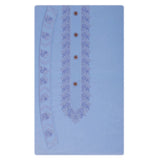 Men's Mashriq Embroidered Un-Stitched Suit - Light-Blue, Men, Unstitched Fabric, Chase Value, Chase Value