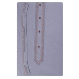 Men's Mashriq Embroidered Un-Stitched Suit - Light-Grey, Men, Unstitched Fabric, Chase Value, Chase Value