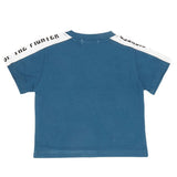 Boys Half Sleeves T-Shirt - Steel Blue, Kids, Boys T-Shirts, Chase Value, Chase Value