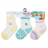 Newborn Socks Pack Of 3 - LL, Newborn Caps, Shoes & Socks, Chase Value, Chase Value
