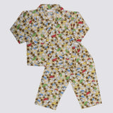 Boys Full Sleeves Night Suit - Mustard, Kids, Boys Sets And Suits, Chase Value, Chase Value