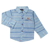 Boys Full Sleeves Casual Shirt - Blue, Boys Shirts, Chase Value, Chase Value