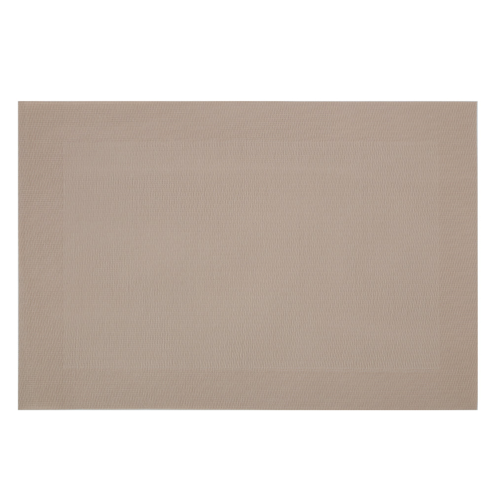 Table Mat - 6Pcs - Light Brown, Home & Lifestyle, Mats, Chase Value, Chase Value