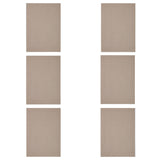Table Mat - 6Pcs - Light Brown, Home & Lifestyle, Mats, Chase Value, Chase Value