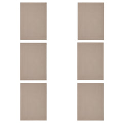 Table Mat - 6Pcs - Light Brown, Home & Lifestyle, Mats, Chase Value, Chase Value