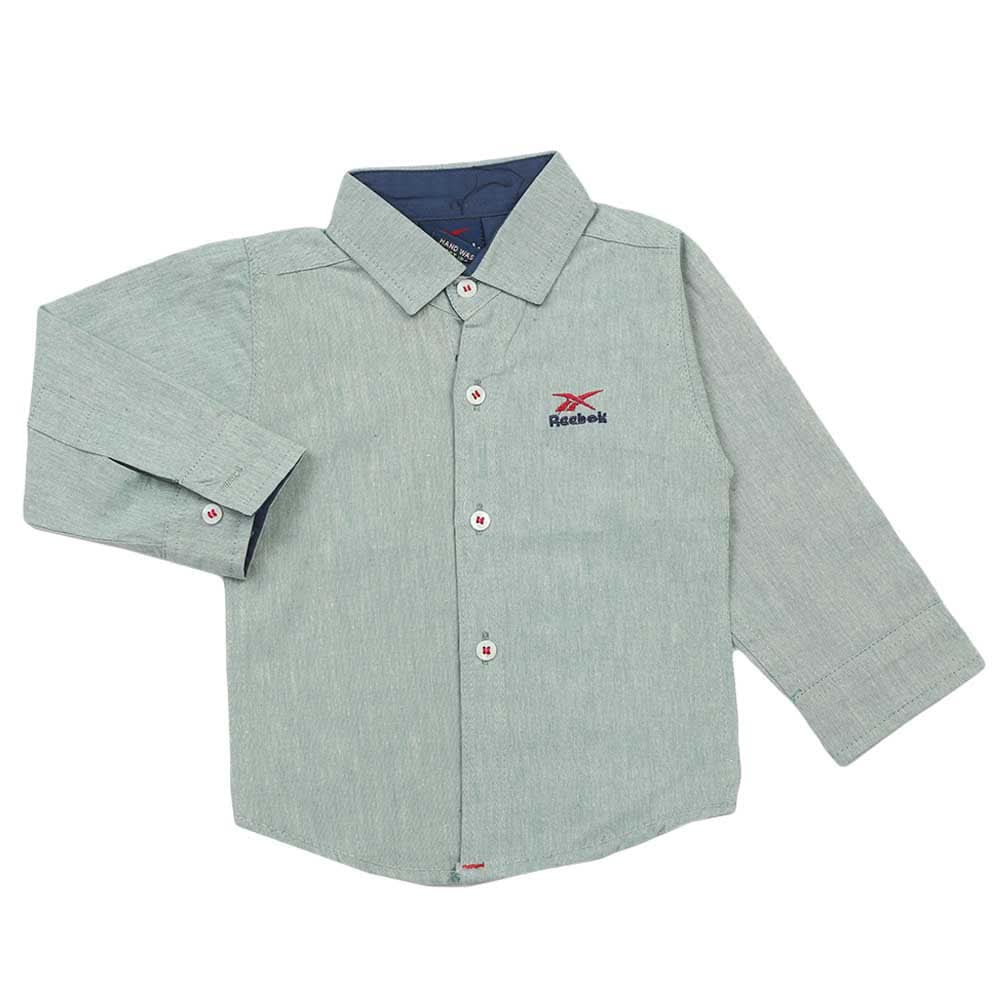 Boys Full Sleeves Casual Shirt - Light Green, Boys Shirts, Chase Value, Chase Value
