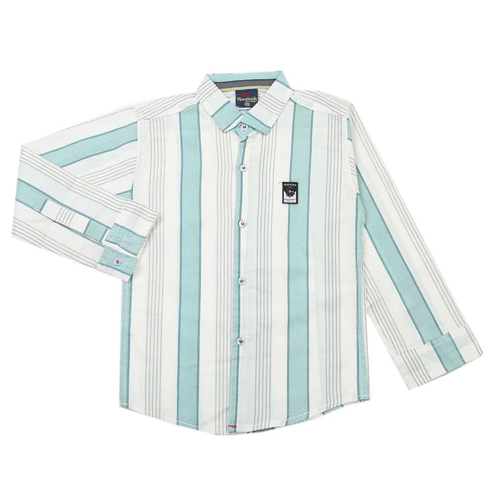 Boys Full Sleeves Casual Shirt - Light Green, Boys Shirts, Chase Value, Chase Value