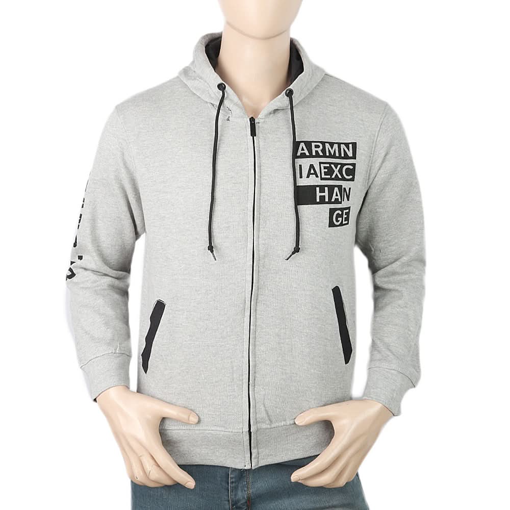 Men's Fleece Zip Jacket - Light Grey, Men, Jackets and Hoodies, Chase Value, Chase Value