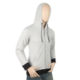 Men's Fleece Zip Jacket - Light Grey, Men, Jackets and Hoodies, Chase Value, Chase Value