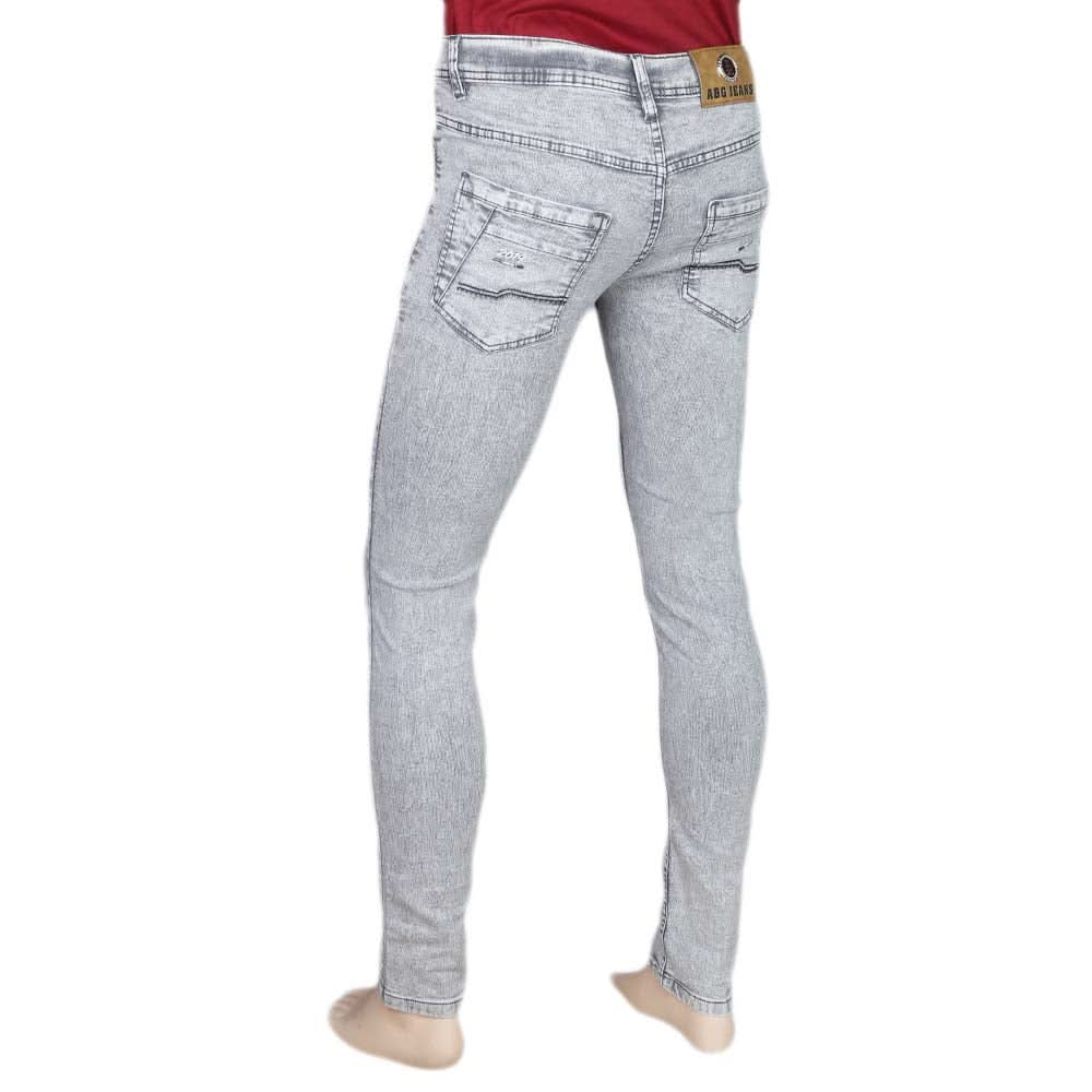 Men's Slim Fit Jeans Pant - Light Grey, Men, Casual Pants And Jeans, Chase Value, Chase Value