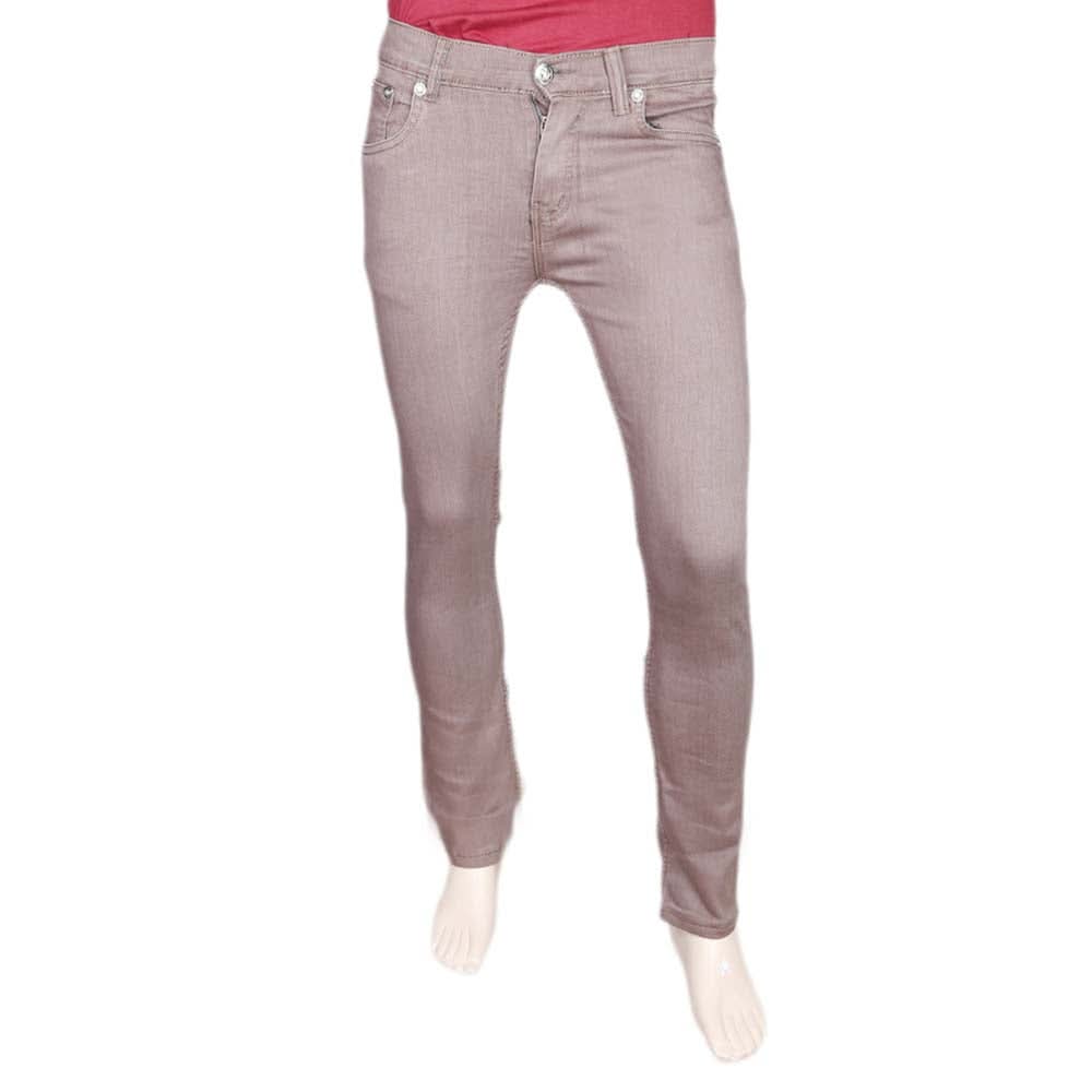 Men's Slim Fit Jeans Pant - Light Purple, Men, Casual Pants And Jeans, Chase Value, Chase Value