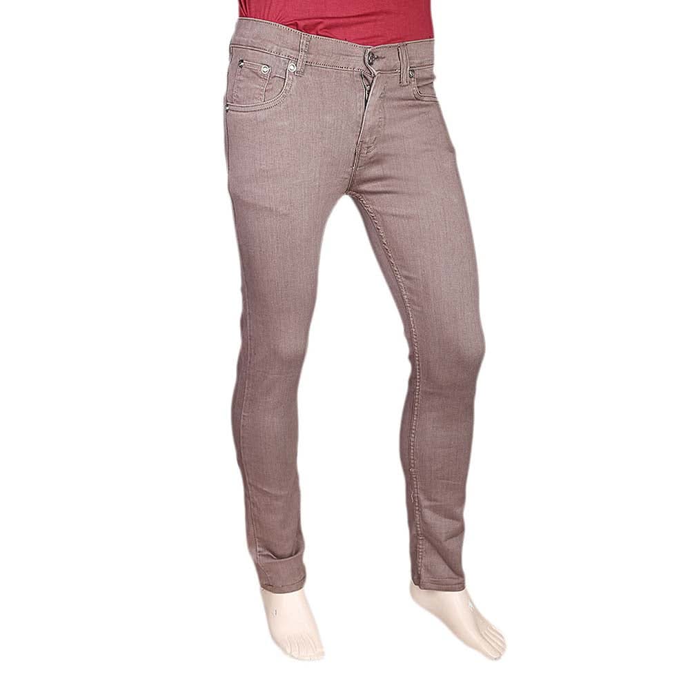 Men's Slim Fit Jeans Pant - Light Purple, Men, Casual Pants And Jeans, Chase Value, Chase Value