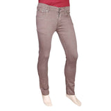 Men's Slim Fit Jeans Pant - Light Purple, Men, Casual Pants And Jeans, Chase Value, Chase Value
