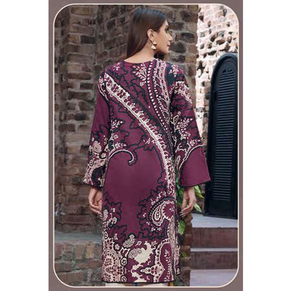 LimeLight Summer 1Pcs Unstitched Kurti - Magenta, Women, Unstitched Kurti, Limelight, Chase Value