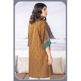 LimeLight Summer 1Pcs Unstitched Kurti - Brown, Women, Unstitched Kurti, Limelight, Chase Value