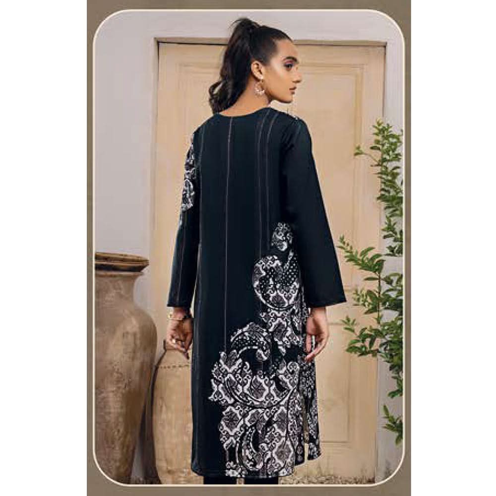 LimeLight Summer 1Pcs Unstitched Kurti - Black, Women, Unstitched Kurti, Limelight, Chase Value