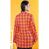 LimeLight Summer 1Pcs Unstitched Kurti - Orange, Women, Unstitched Kurti, Limelight, Chase Value