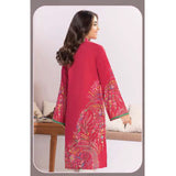 LimeLight Summer 1Pcs Unstitched Kurti - Red, Women, Unstitched Kurti, Limelight, Chase Value