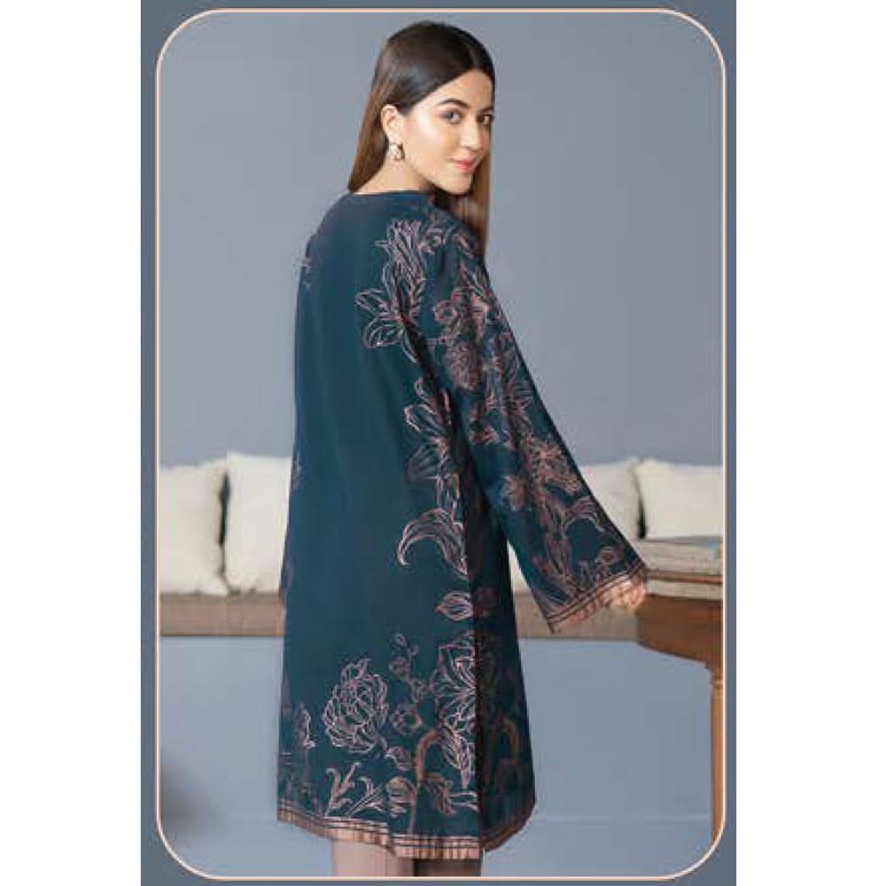 LimeLight Summer 1Pcs Unstitched Kurti - Blue, Women, Unstitched Kurti, Limelight, Chase Value