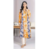 LimeLight Summer 1Pcs Unstitched Kurti - Mustard, Women, Unstitched Kurti, Limelight, Chase Value