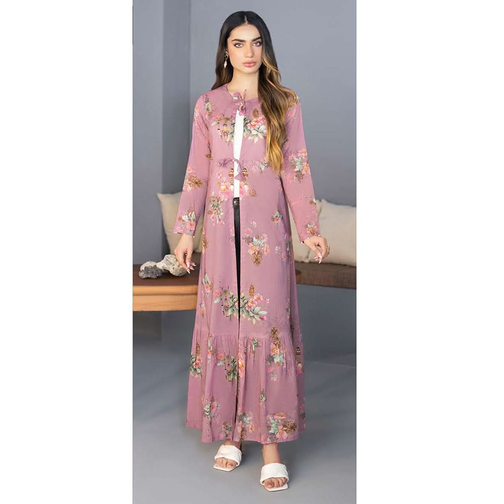 LimeLight Summer 1Pcs Unstitched Kurti - Lilac, Women, Unstitched Kurti, Limelight, Chase Value