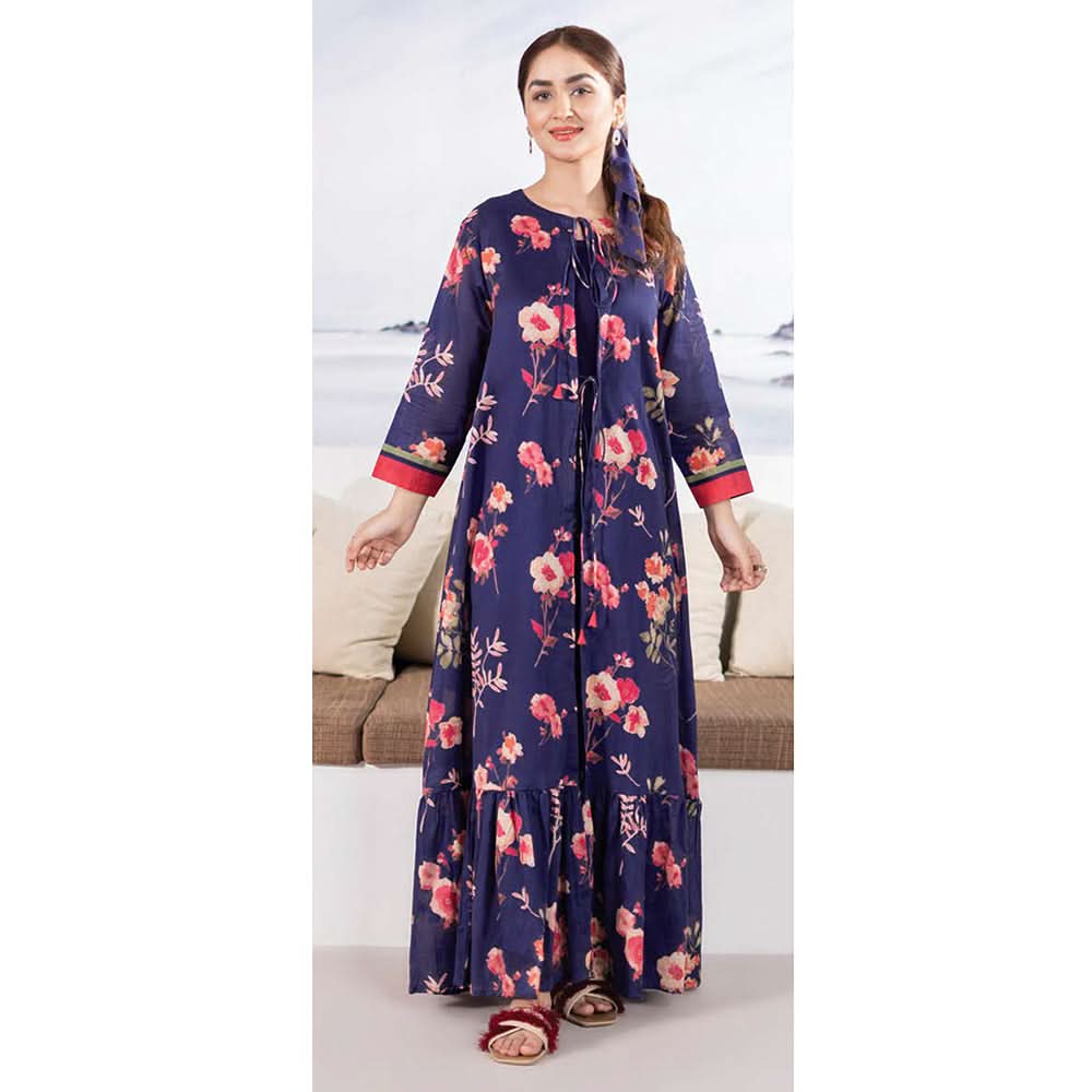 LimeLight Summer 1Pcs Unstitched Kurti - Purple, Women, Unstitched Kurti, Limelight, Chase Value
