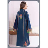 LimeLight Summer 1Pcs Unstitched Kurti - Blue, Women, Unstitched Kurti, Limelight, Chase Value