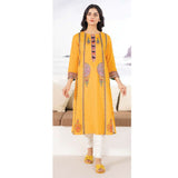 LimeLight Summer 1Pcs Unstitched Kurti - Yellow, Women, Unstitched Kurti, Limelight, Chase Value