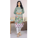 LimeLight Summer 1Pcs Unstitched Kurti - Turquoise, Women, Unstitched Kurti, Limelight, Chase Value