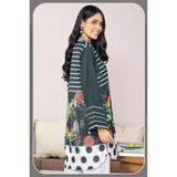 LimeLight Summer 1Pcs Unstitched Kurti - Teal, Women, Unstitched Kurti, Limelight, Chase Value