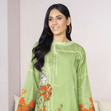 LimeLight Summer 1Pcs Unstitched Kurti - Green, Women, Unstitched Kurti, Limelight, Chase Value