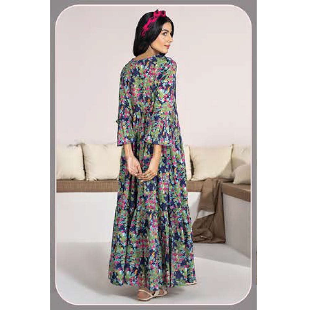 LimeLight Summer 1Pcs Unstitched Kurti - Blue, Women, Unstitched Kurti, Limelight, Chase Value