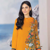 LimeLight Summer 1Pcs Unstitched Kurti - Yellow, Women, Unstitched Kurti, Limelight, Chase Value