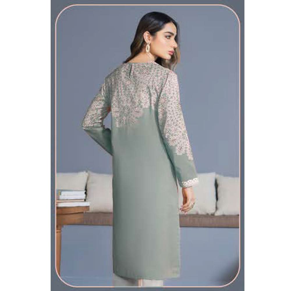 LimeLight Summer 1Pcs Unstitched Kurti - Aqua, Women, Unstitched Kurti, Limelight, Chase Value