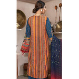 LimeLight Summer 2Pcs Unstitched Suit - Blue, Women, 2Pcs Shalwar Suit, Limelight, Chase Value