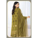 LimeLight Summer 2Pcs Unstitched Suit - Green, Women, 2Pcs Shalwar Suit, Limelight, Chase Value