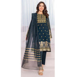 LimeLight Summer 2Pcs Unstitched Suit - Blue, Women, 2Pcs Shalwar Suit, Limelight, Chase Value