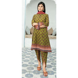 LimeLight Summer 2Pcs Unstitched Suit - Green, Women, 2Pcs Shalwar Suit, Limelight, Chase Value