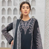 LimeLight Summer 2Pcs Unstitched Suit - Black, Women, 2Pcs Shalwar Suit, Limelight, Chase Value