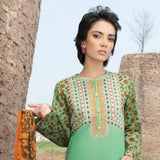 LimeLight Summer 2Pcs Unstitched Suit - Mint, Women, 2Pcs Shalwar Suit, Limelight, Chase Value