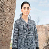 LimeLight Summer 2Pcs Unstitched Suit - Black, Women, 2Pcs Shalwar Suit, Limelight, Chase Value