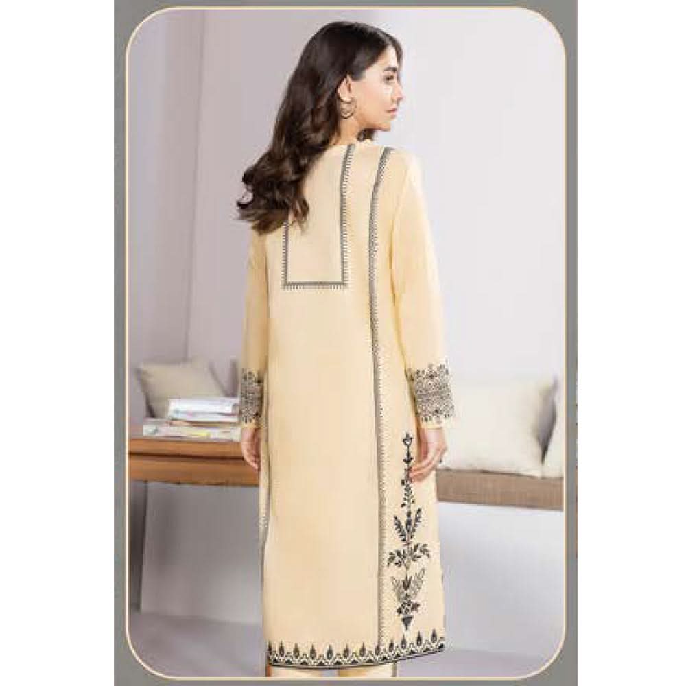 LimeLight Summer 2Pcs Unstitched Suit - Off White, Women, 2Pcs Shalwar Suit, Limelight, Chase Value