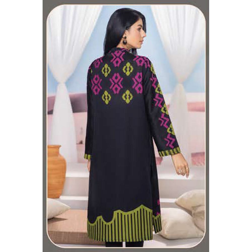 LimeLight Summer 1Pcs Unstitched Kurti - Black, Women, Unstitched Kurti, Limelight, Chase Value
